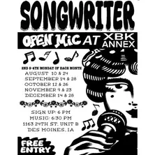 Songwriter Lounge Open Mic Night