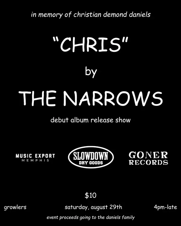 "Chris" by the Narrows / Debut Album Release 