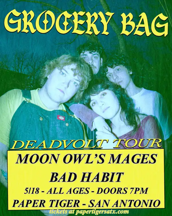 Grocery Bag: DEADVOLT TOUR