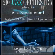Live and Local with 210 Jazz Orchestra