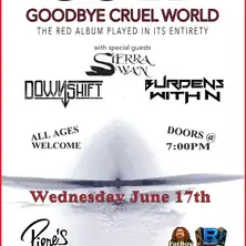 Cold "Goodbye Cruel World Tour"