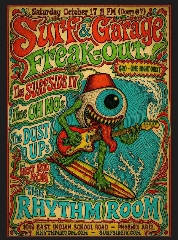 Surf & Garage Freak-Out