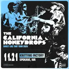 The California Honeydrops at Knitting Factory on 11/21/26
