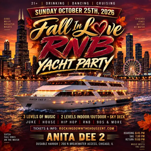 RNB Fall in Love Fall Ball Yacht Party (Chicago)