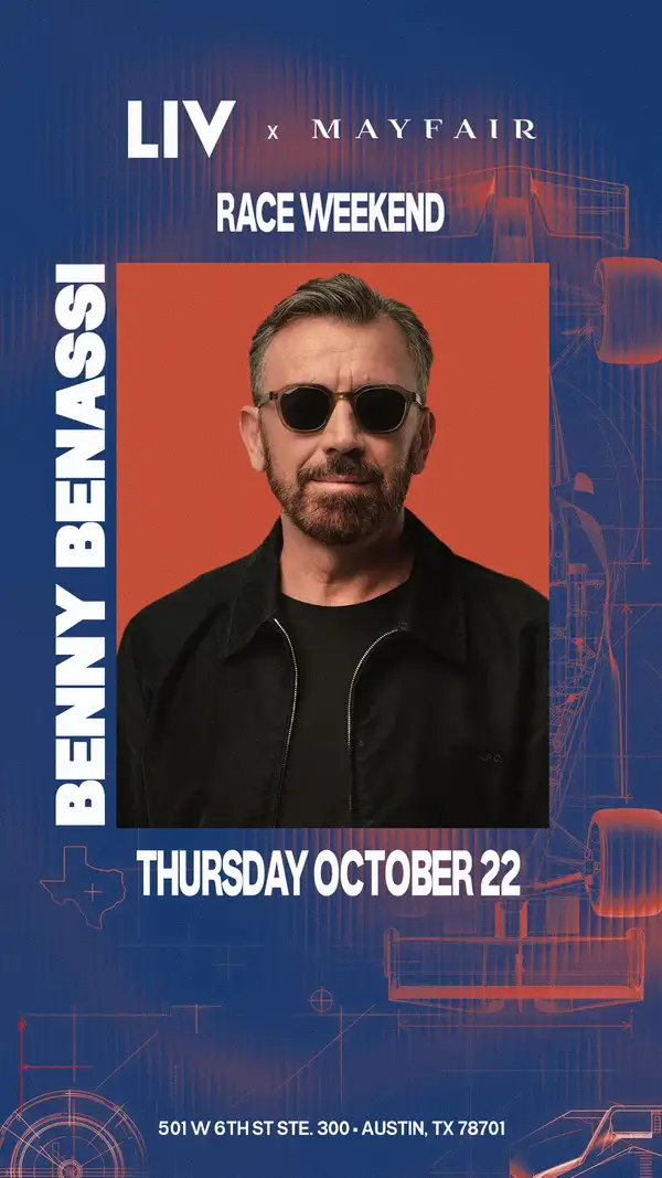 10.22 | FREE RSVP: Benny Benassi at Mayfair | Austin TX