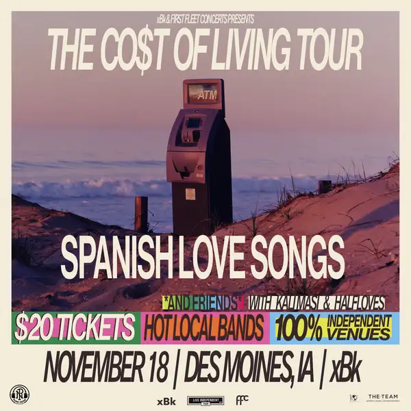 Spanish Love Songs: The Cost of Living Tour