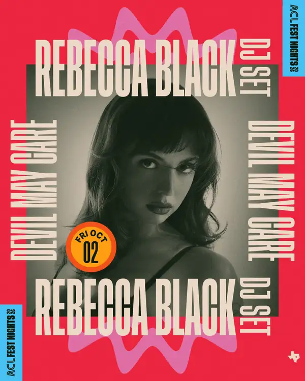 Official 2026 ACL Fest Nights: Rebecca Black at DMC | ATX