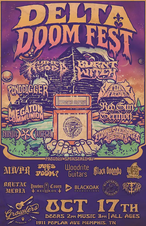 Delta Doom Fest at Growlers - Memphis, TN