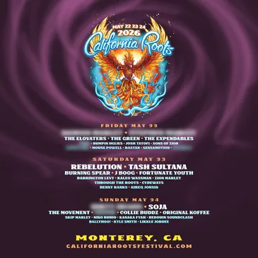 Cali Roots Festival: 5/22-24/26