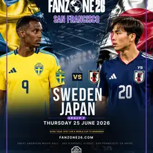 FANZONE FIFA 2026 Watch Party: Japan vs. Sweden 