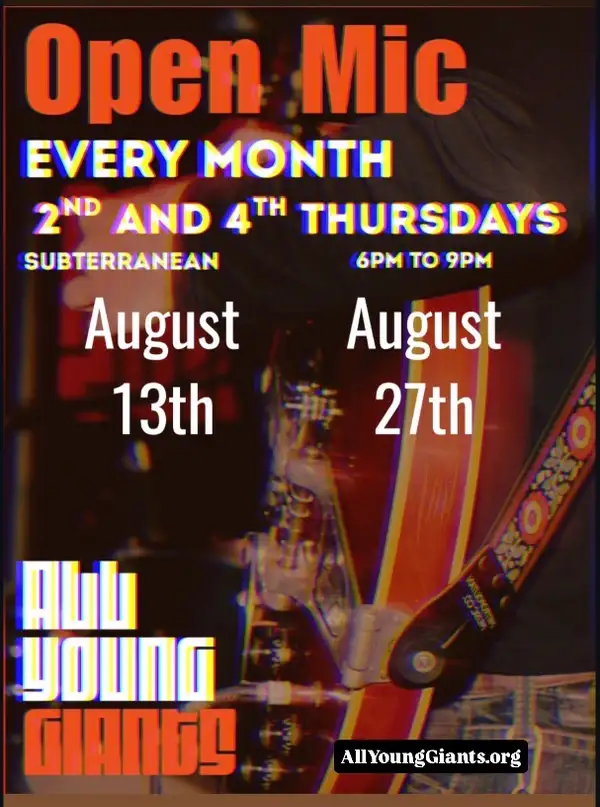 AllYoungGiants Open Mic
