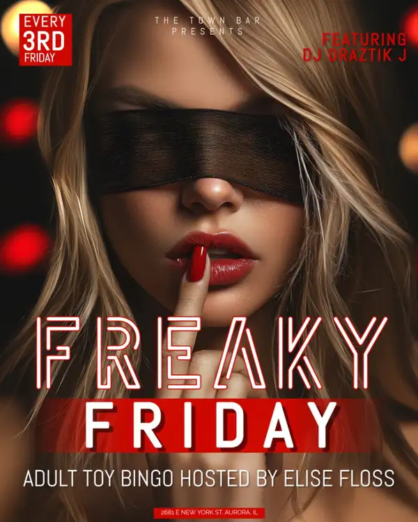 Freaky Friday Adult Bingo