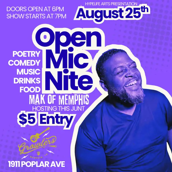 Open Mic Nite hosted by Mak of Memphis