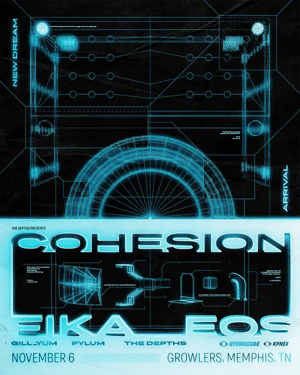 Cohesion: Fika & EOS w/ Gill_Yum, Fylum, and The Depths
