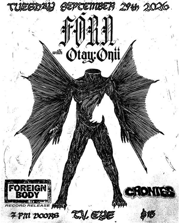 Fórn, otay:onii, Foreign Body, Cronies