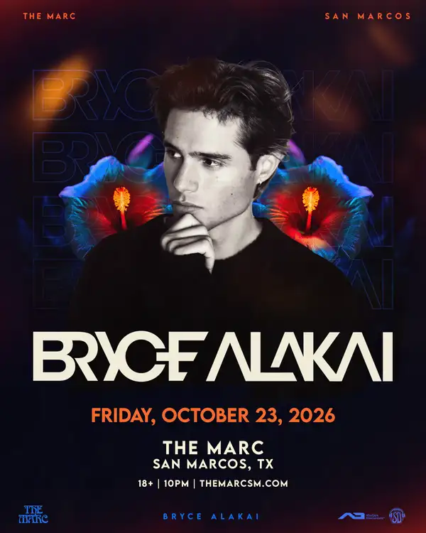 10.23 | Bryce Alakai at The Marc | San Marcos TX