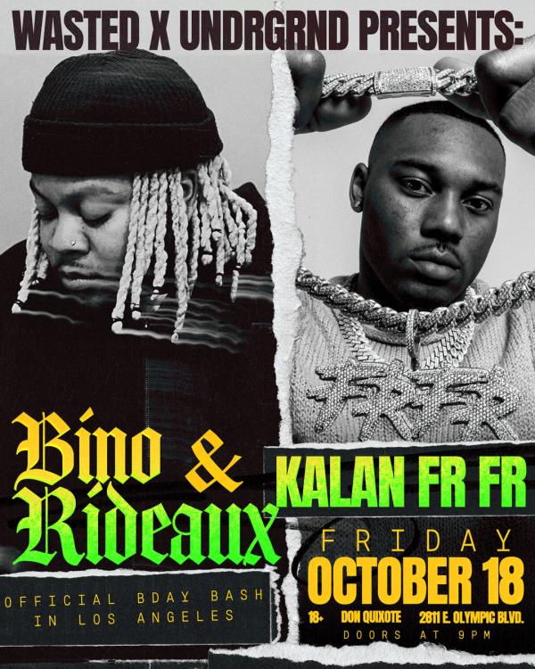 SKI MASK THE SLUMP GOD Live in Concert - Los Angeles, CA
