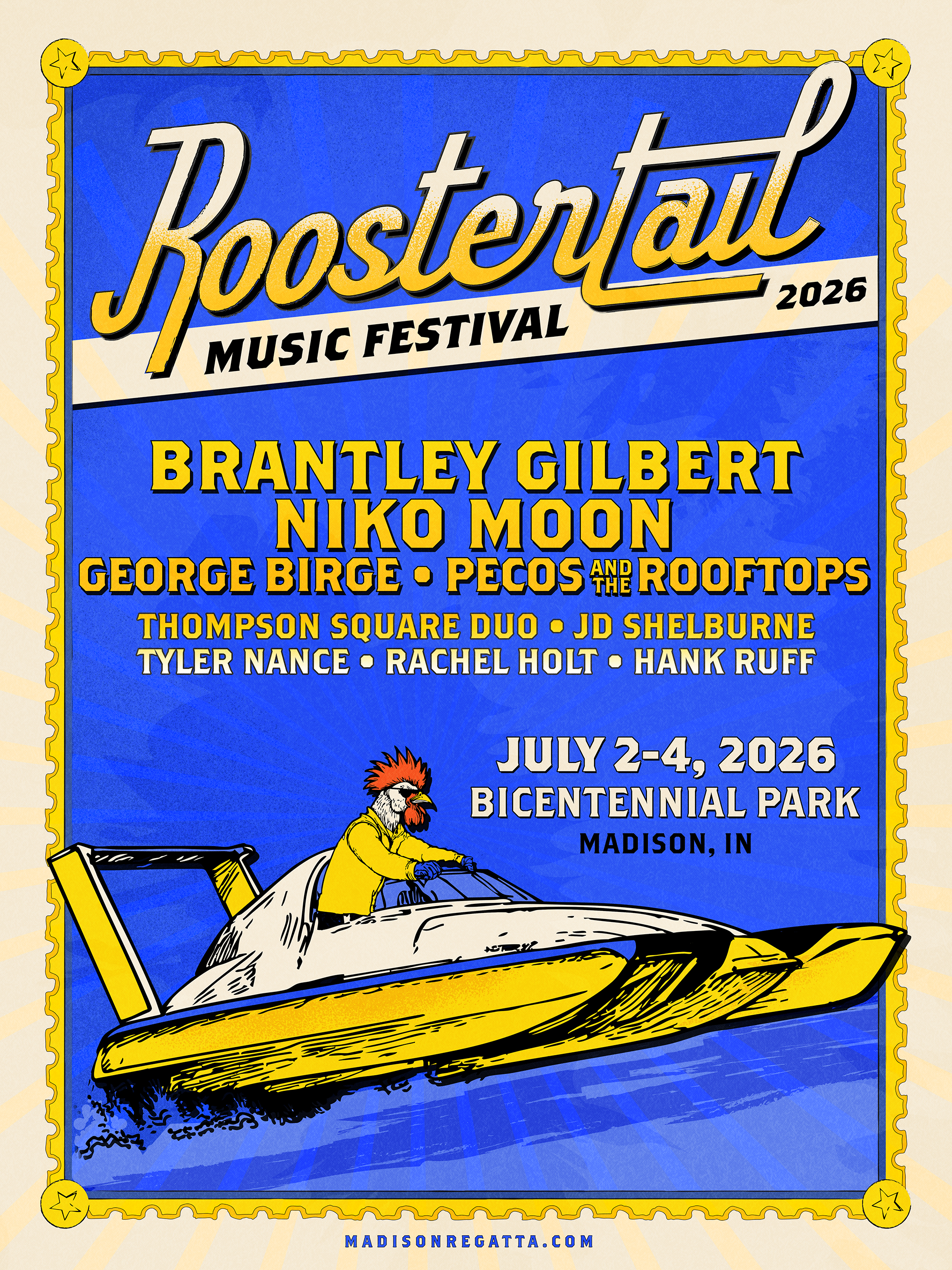 Madison Regatta and Roostertail Music Festival 2026