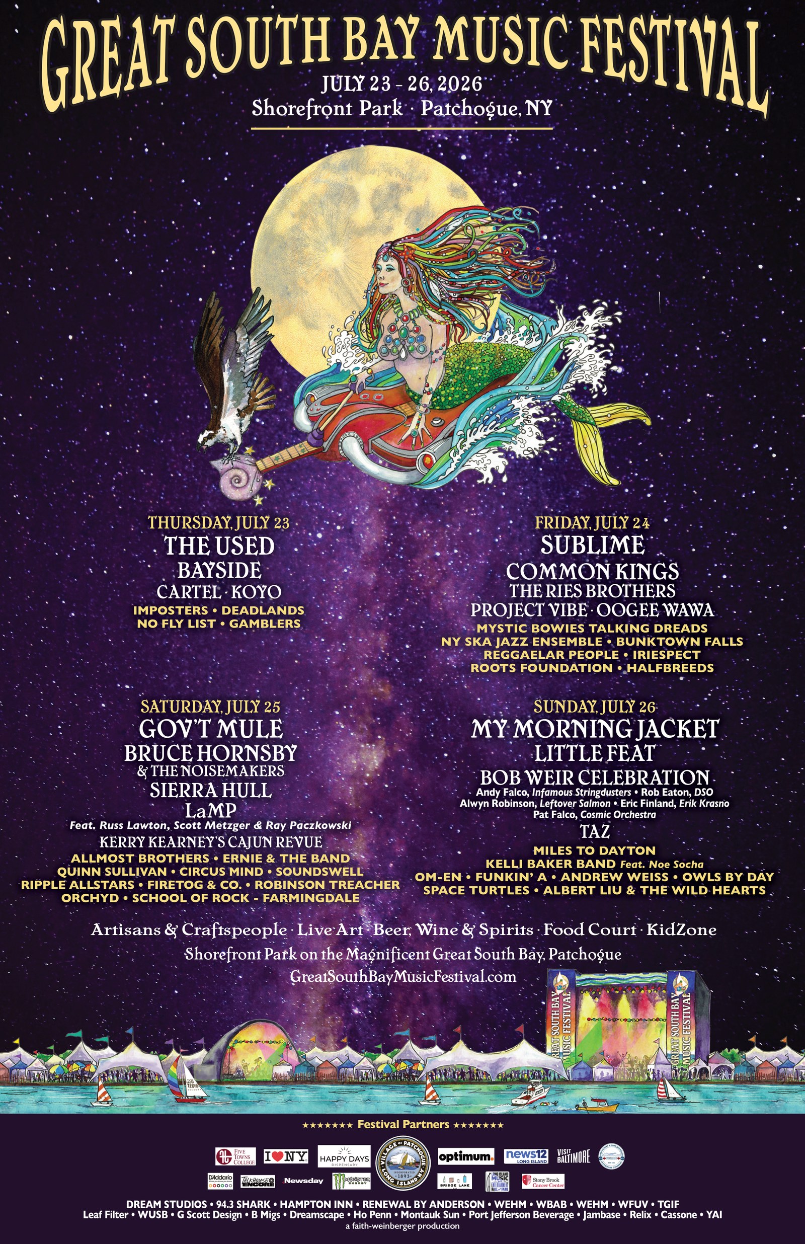 Great South Bay Music Festival 2026