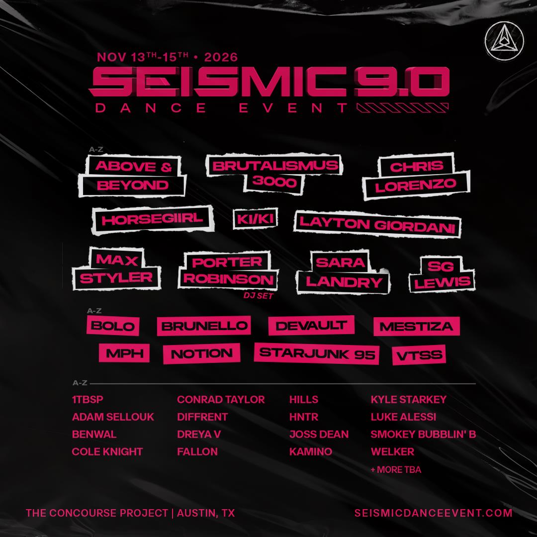 Seismic Dance Event 9.0