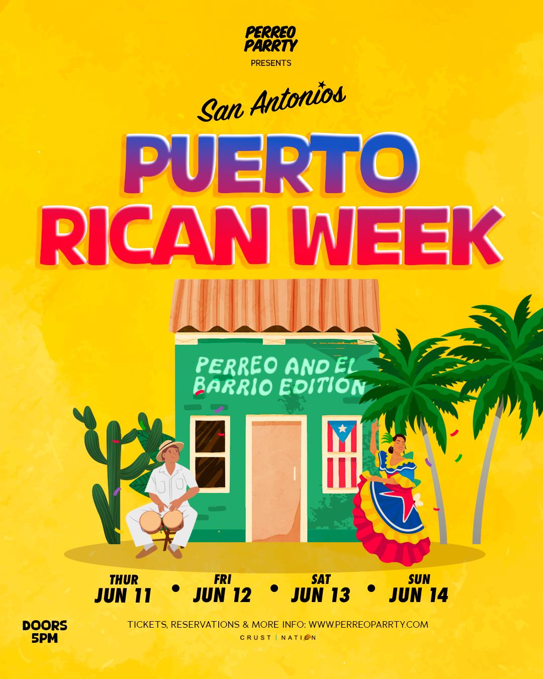 Puerto Rican Week Reggaeton on Houston