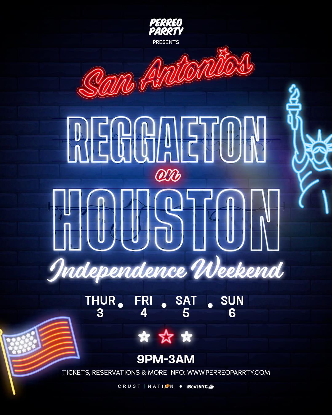 July 4th Week Reggaeton on Houston