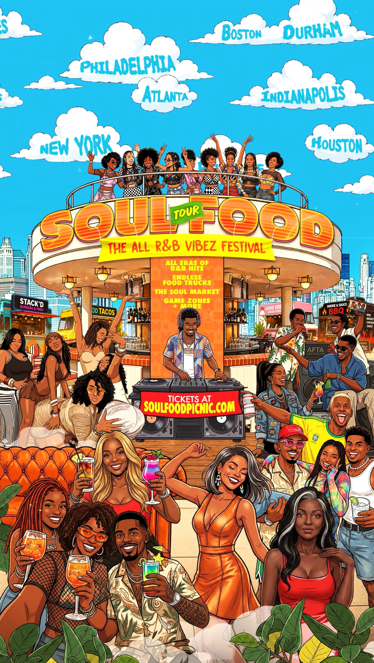 SOUL FOOD || THE ALL R&B VIBEZ FESTIVAL; POSTPONED TBA