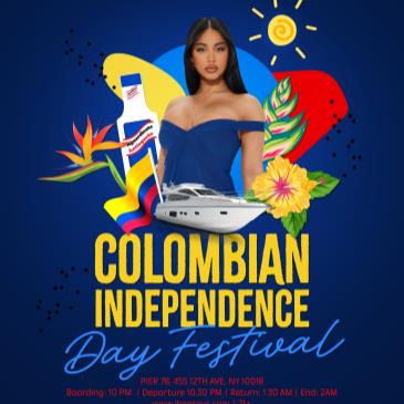 Colombian Independence Day Boat Party Cruise Festival