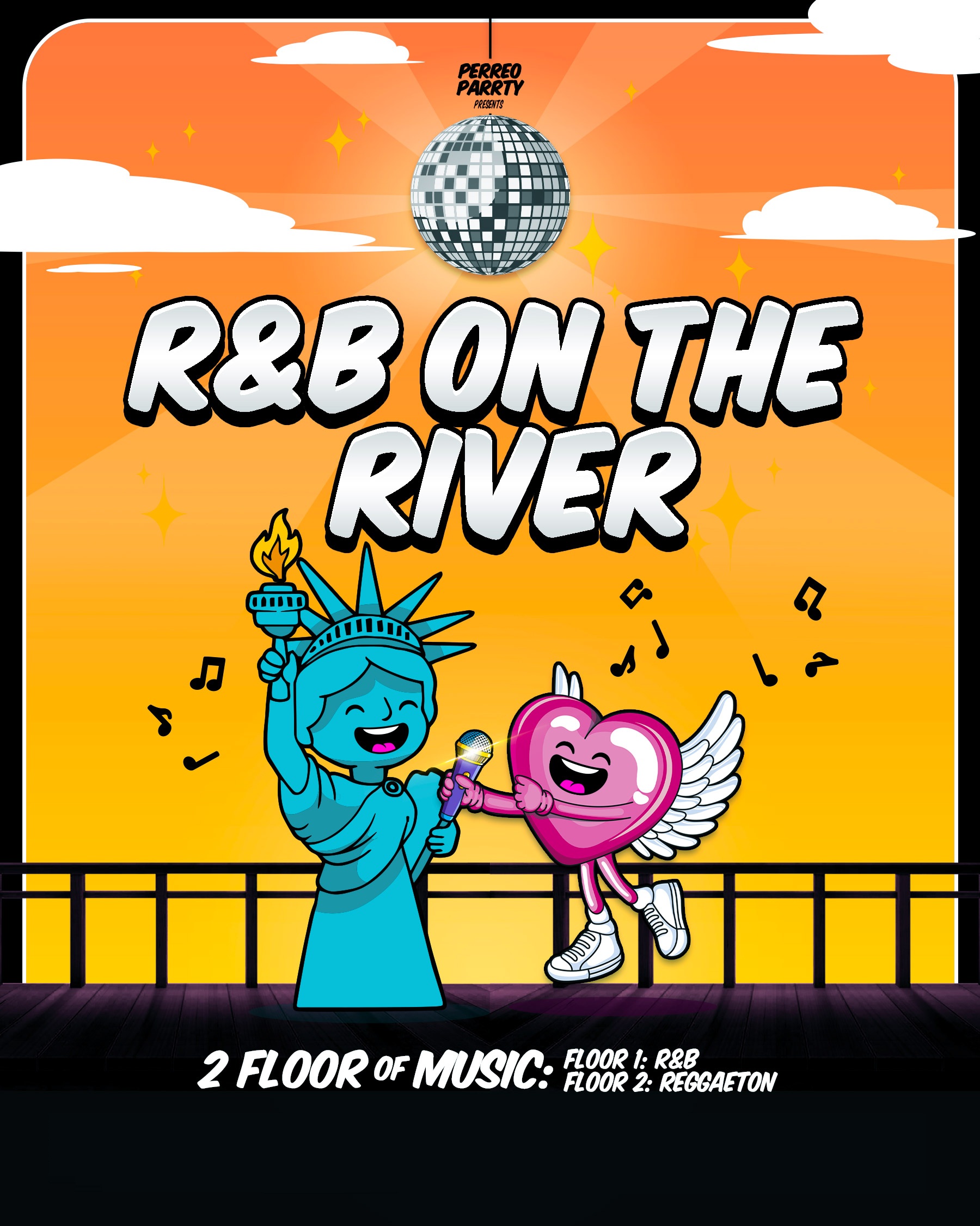 R&B on the RIVER - Hip Hop & R&B Boat Party Yacht Cruise NYC