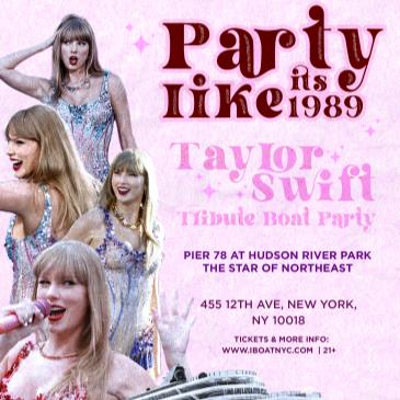 TAYLOR SWIFT Tribute Sunset Boat Cruise NYC