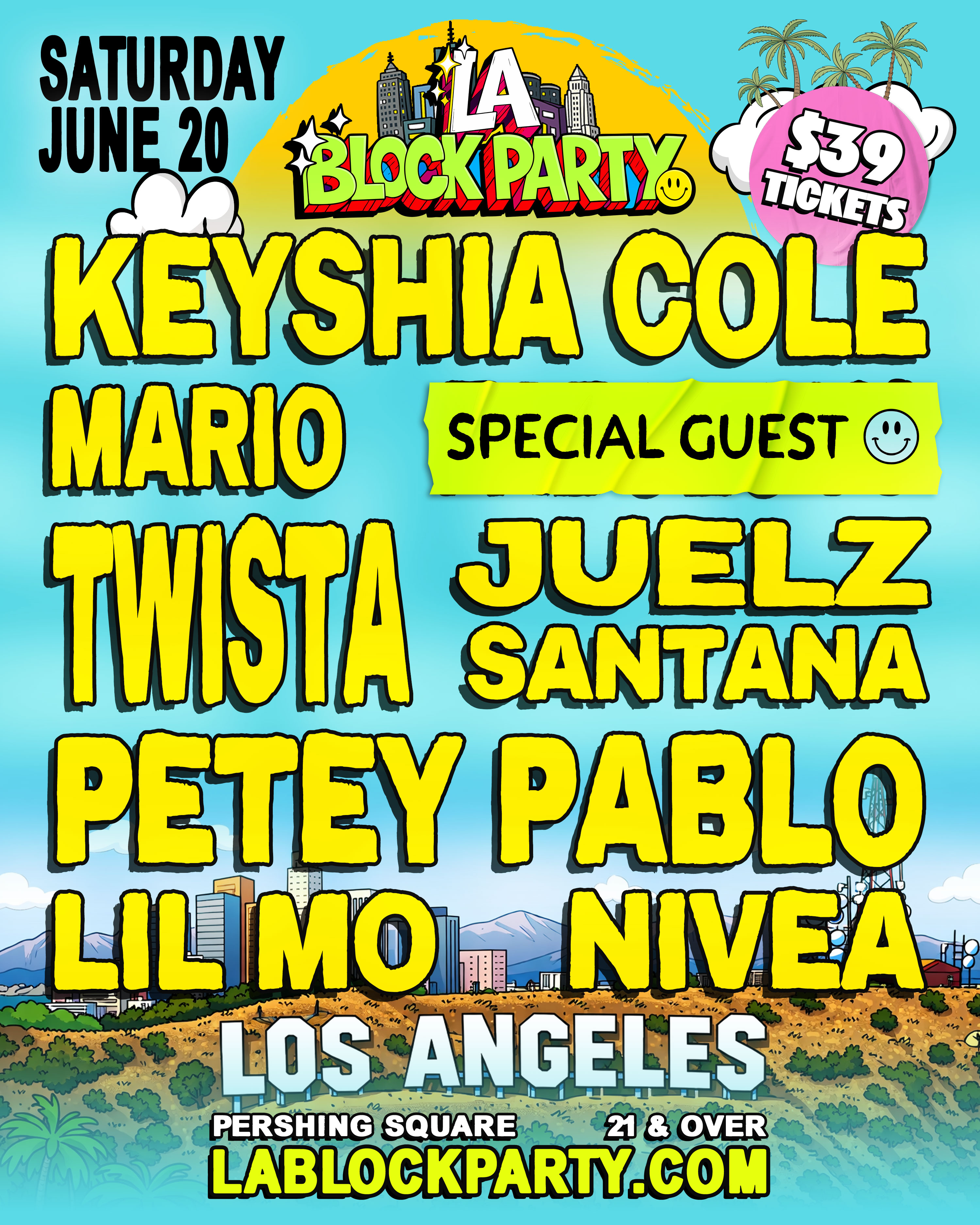 LA Block Party with Keyshia Cole, Twista & many more!