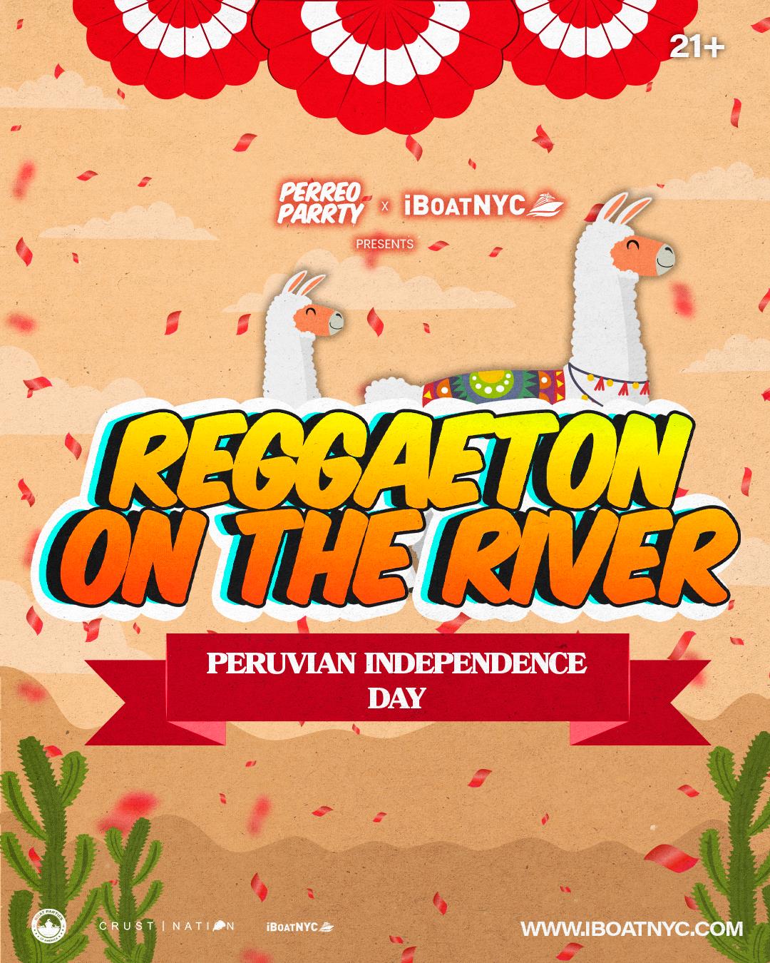 PERUVIAN Day Boat Party Cruise | REGGAETON on the RIVER