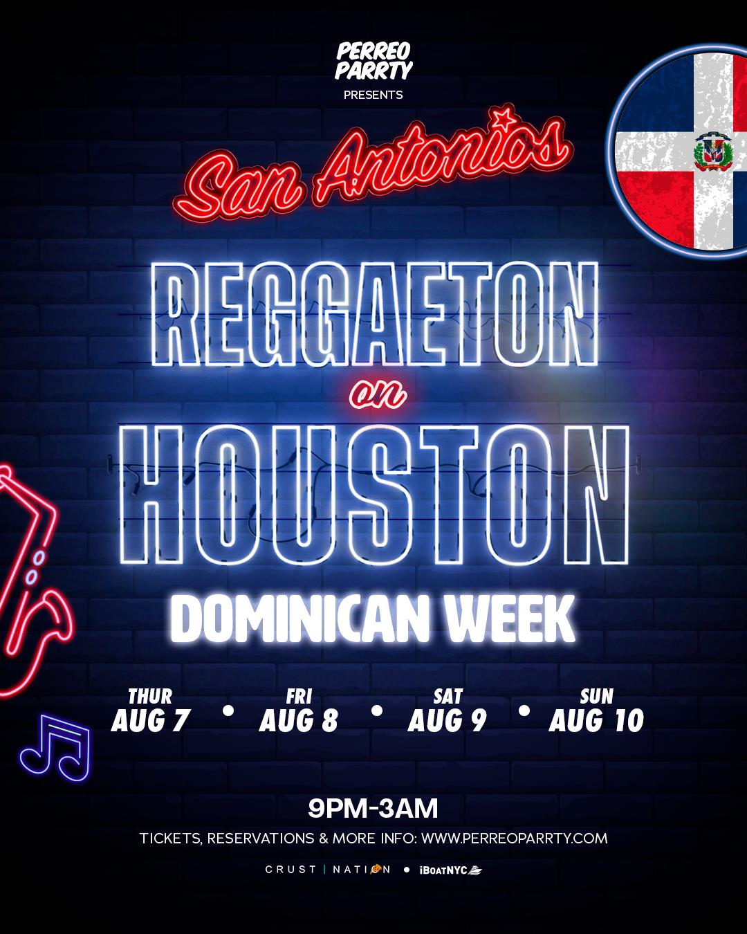 Dominican Parade Week Reggaeton on Houston