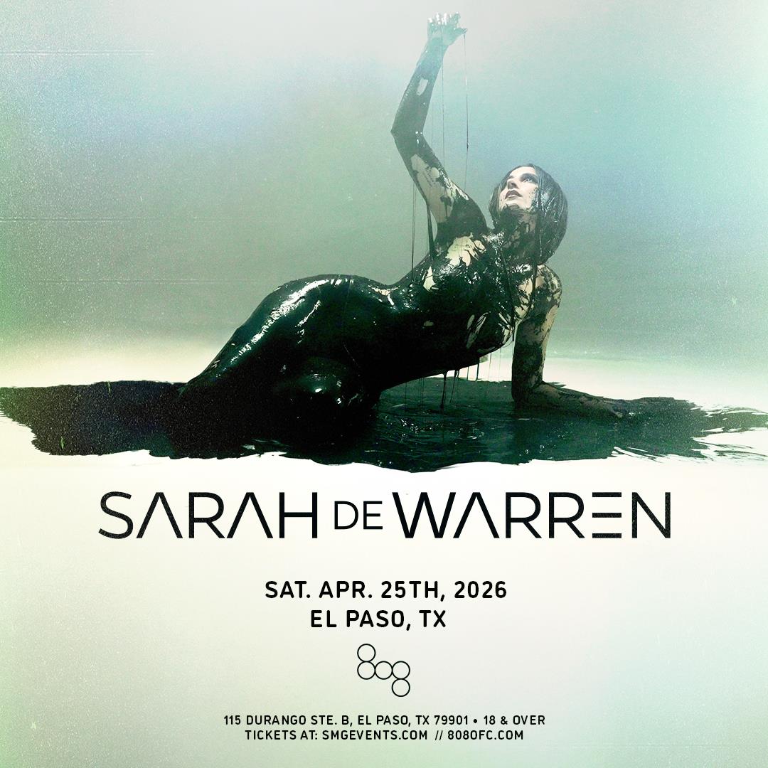 SARAH DE WARREN FREE w/RSVP 4.25.26 at 808