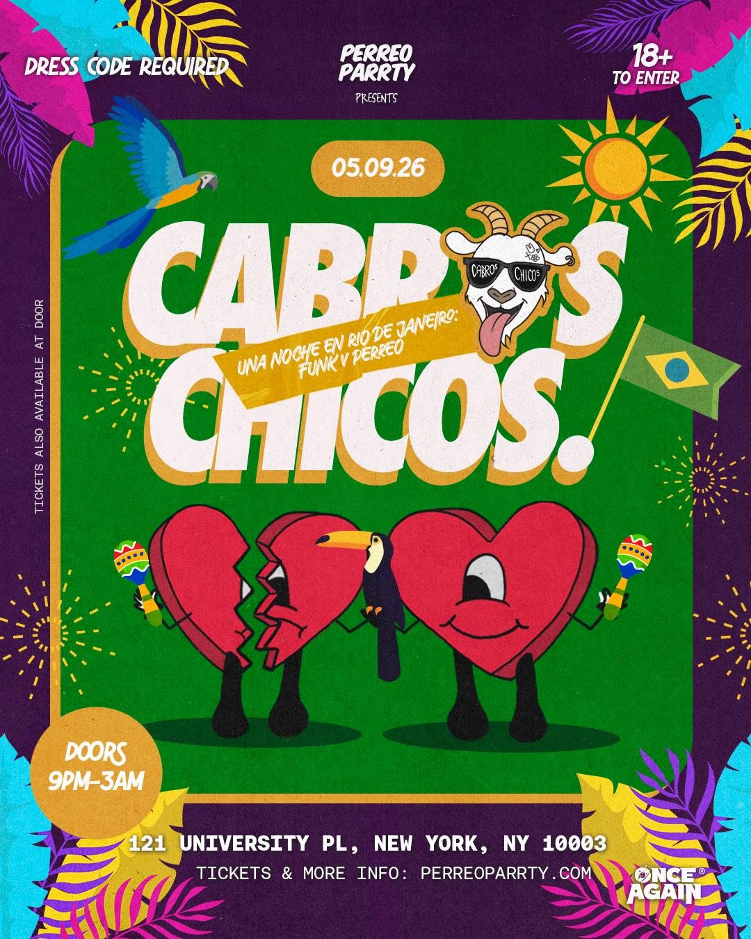 Cabros Chicos - Una Noche En Rio De Janeiro: Funk V Perreo