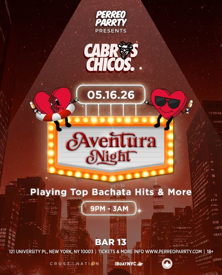 Cabros Chicos - Aventura Night | Latin Dance Party in NYC