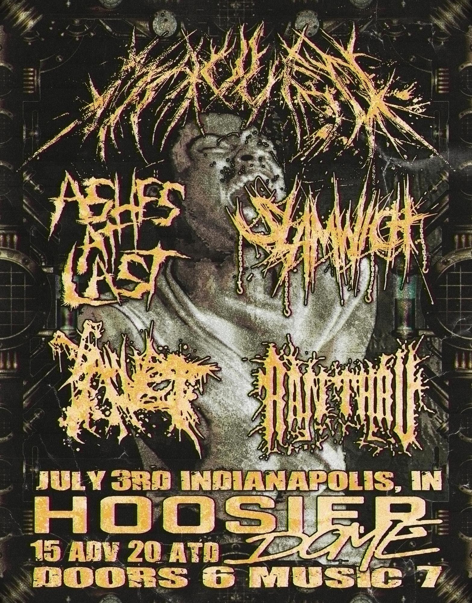 Mauled, Ashes At Last, Slamwich, Amulet, Ran Thru