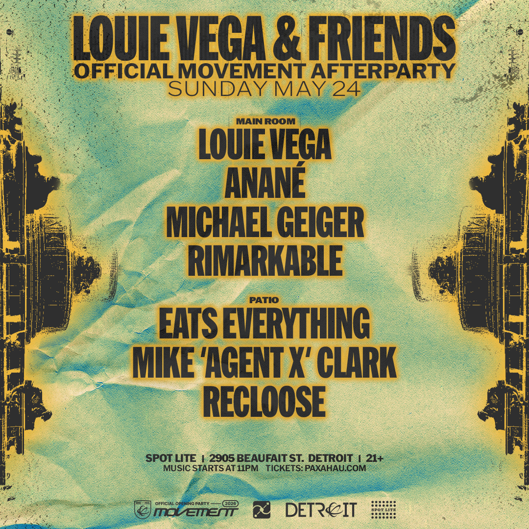 Louie Vega & Friends - Official Movement Afterparty
