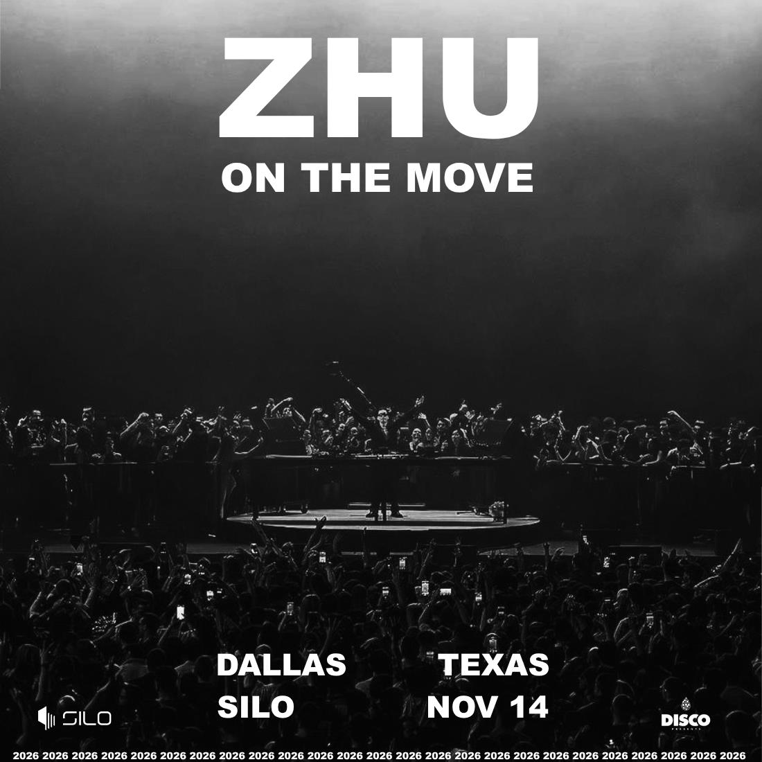 ZHU &ndash; ON THE MOVE - DALLAS