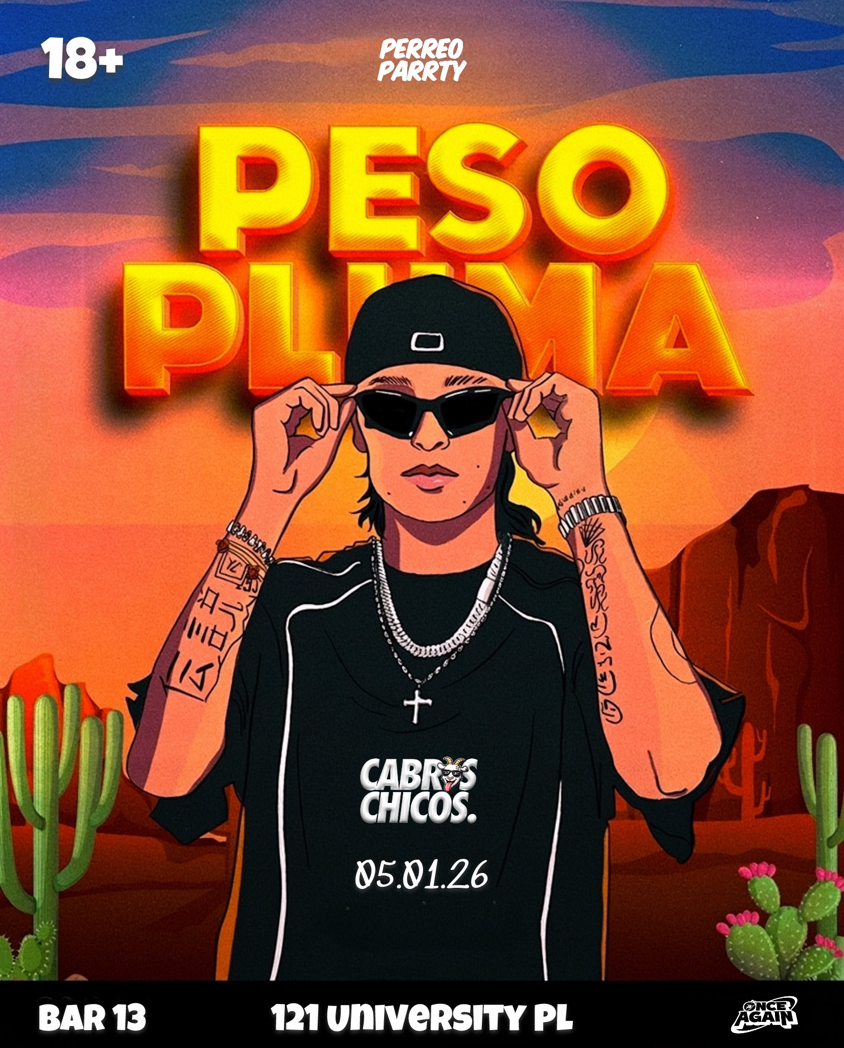Cabros Chicos - Peso Pluma Tribute Mexican Dance Parrty