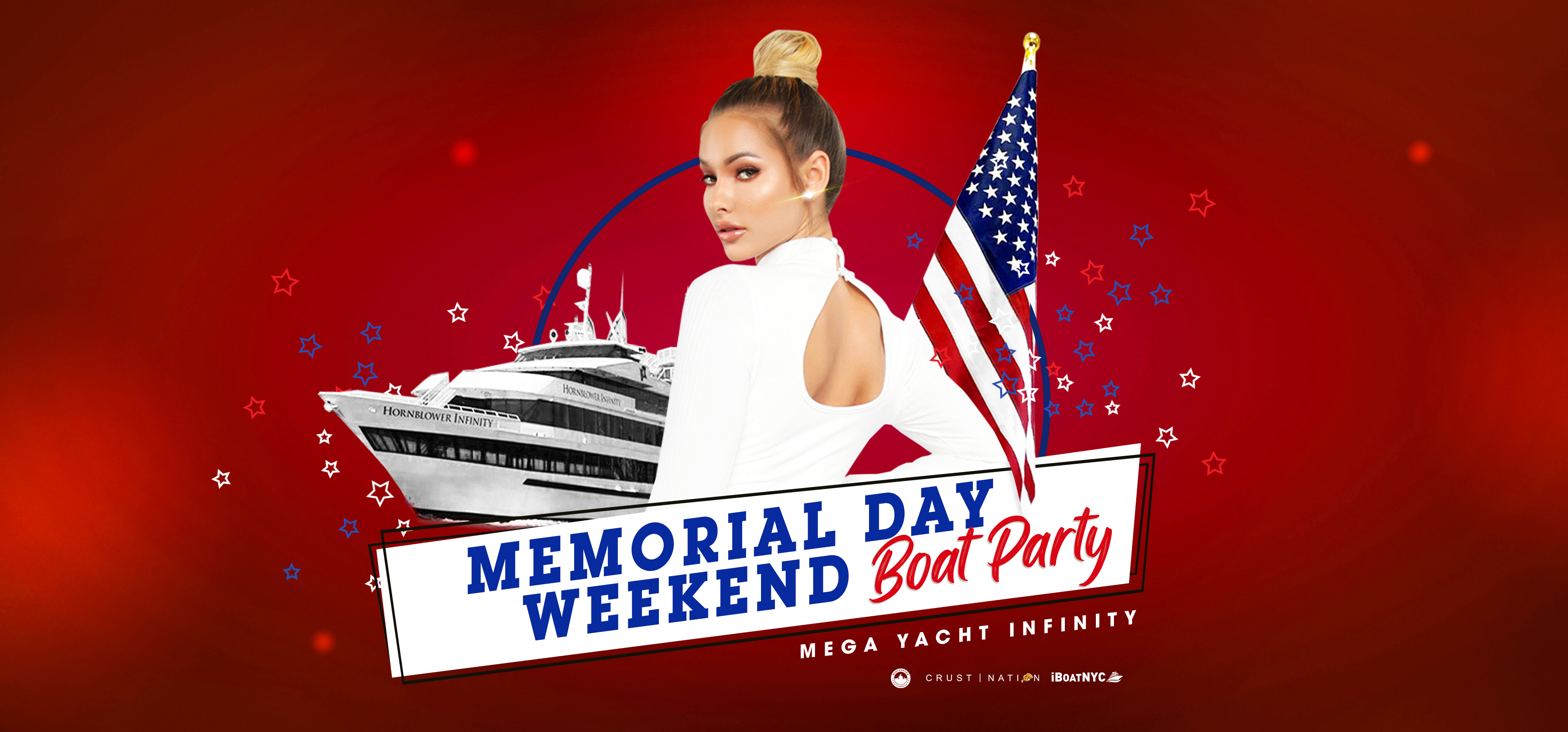 #1 NYC Memorial Day Boat Party Yacht Cruise