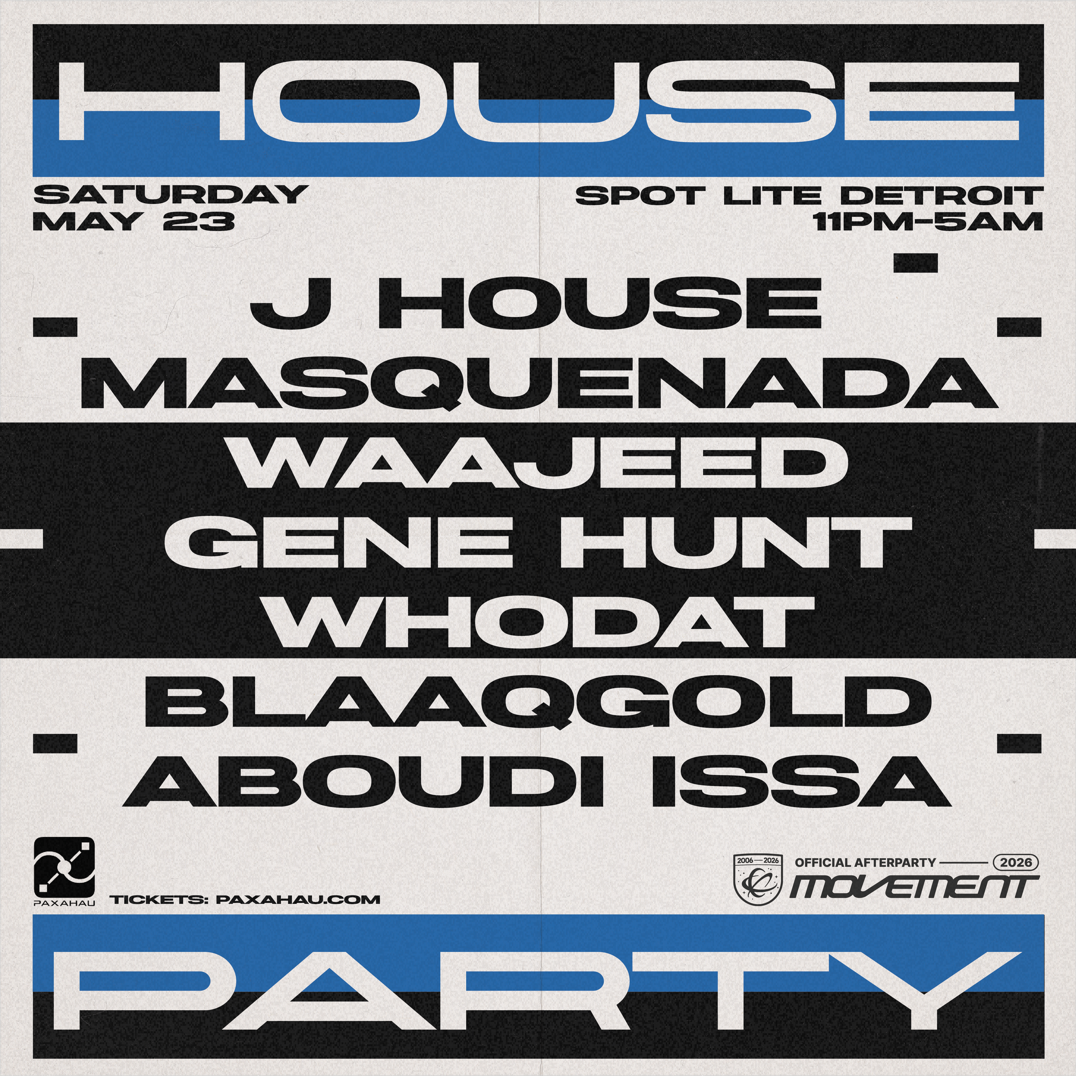 HouseParty Official Movement Afterparty