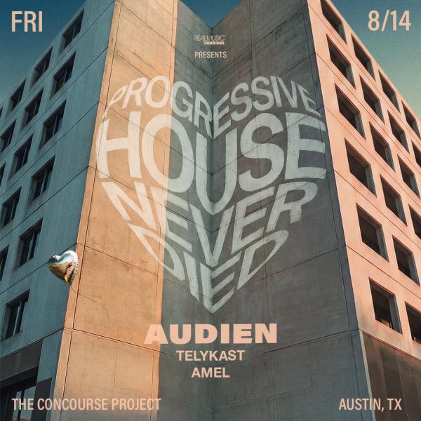 Audien w/ TELYKAST + Amel at The Concourse Project