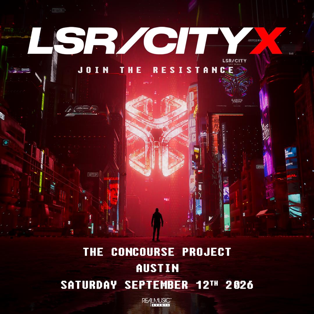 LSR/CITY X by Gareth Emery at The Concourse Project