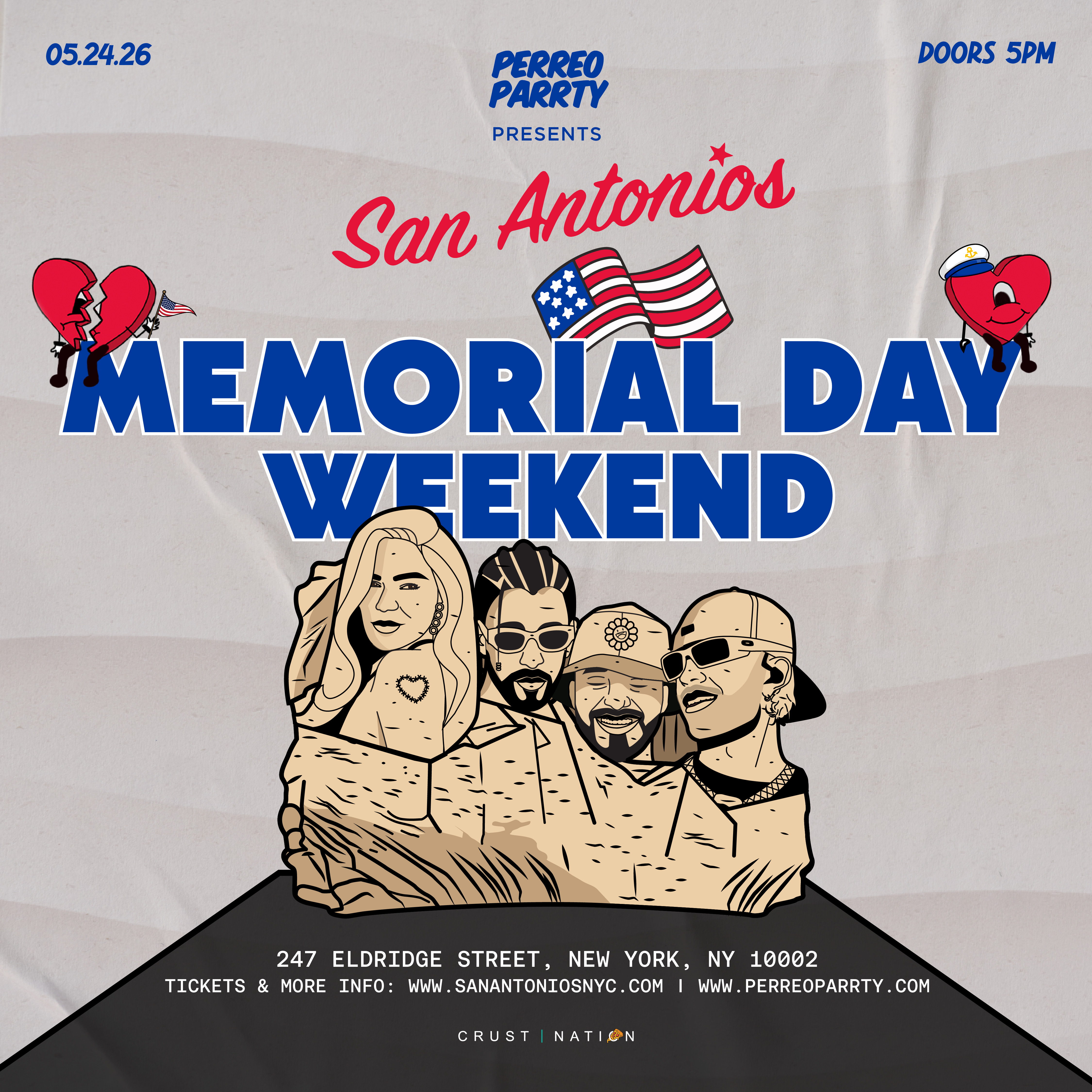MEMORIAL DAY WEEKEND - Latin Party at San Antonios NYC