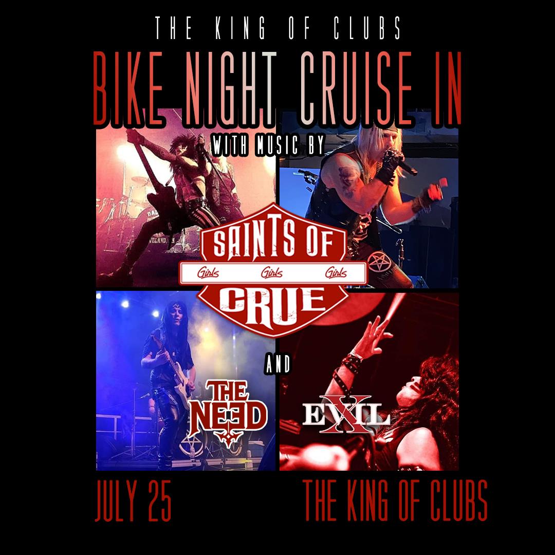 Bike Night w/ Saints of Crue