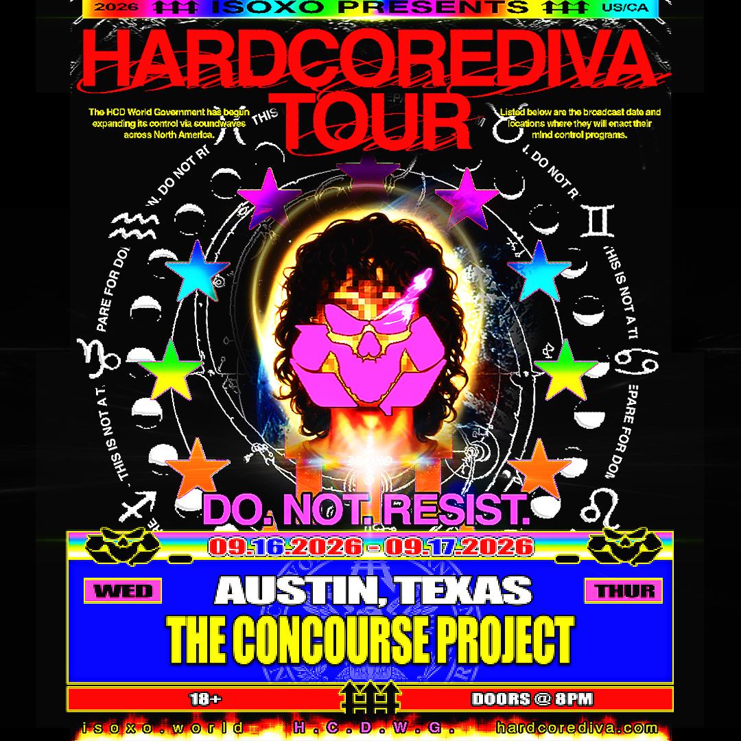 ISOxo pres: Hardcore Diva (Night 2) at The Concourse Project