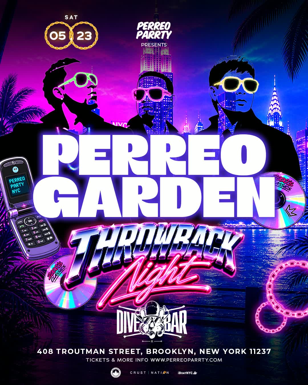 Perreo Garden - Old School Reggaeton Night - Perreo Parrty B
