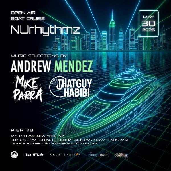 NUrhythmz Boat Party Cruise - House Music