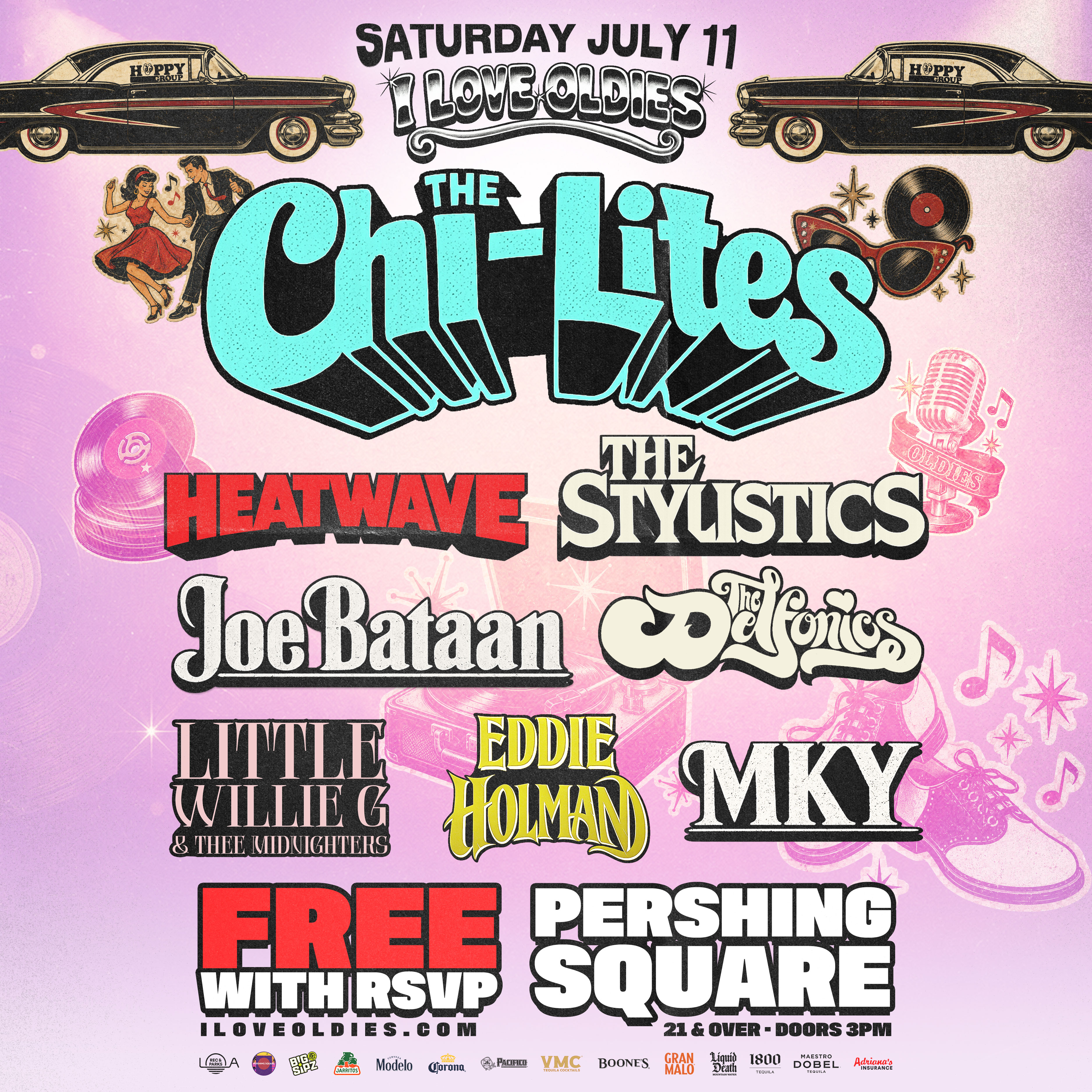 FREE EVENT! The Chi-Lites, Heatwave, The Stylistics & MORE!